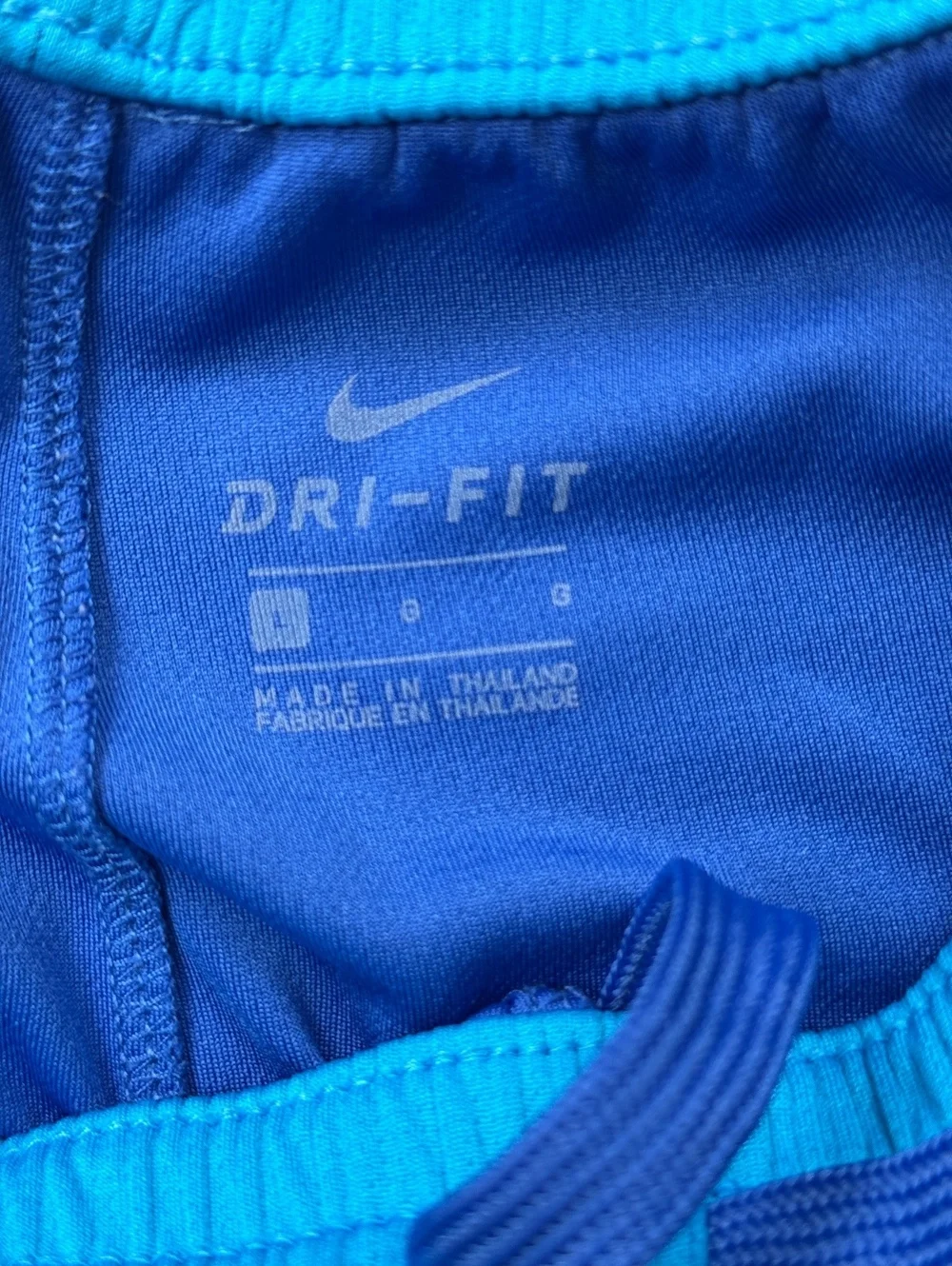 Nike Basketball Shorts Blue Elite Dri-Fit - Boys L